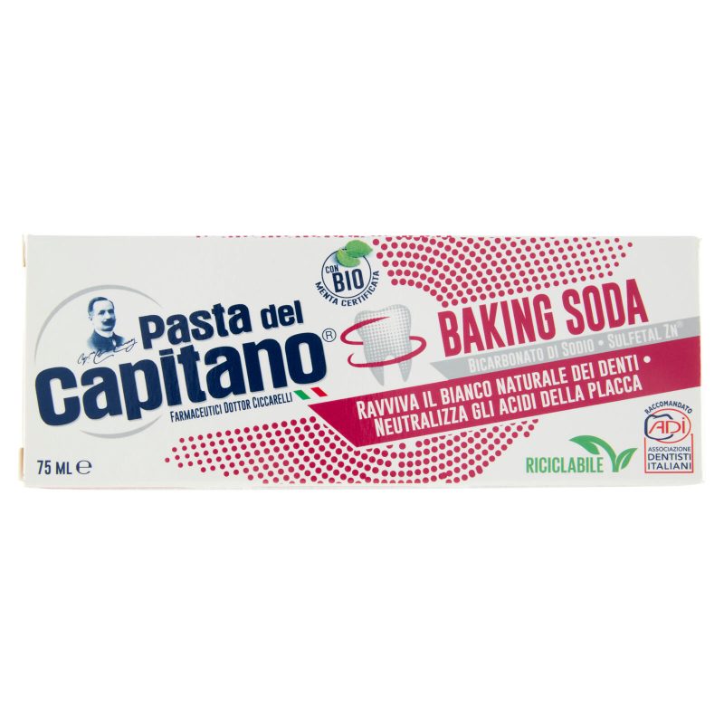 Dentifricio Pasta del Capitano Baking soda75 ml