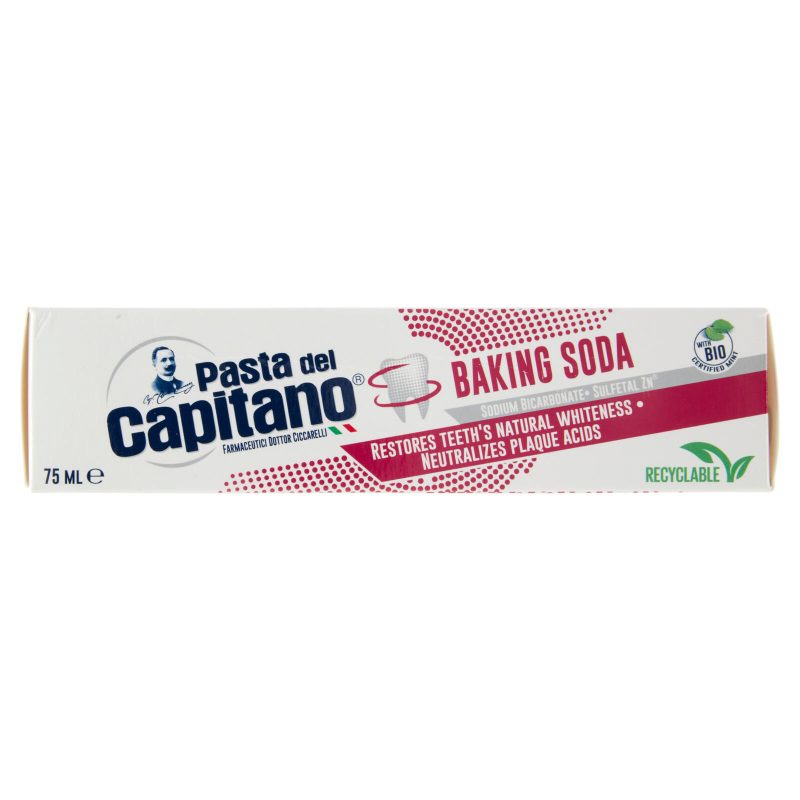 Dentifricio Pasta del Capitano Baking soda75 ml