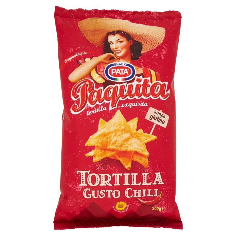 Pata Paquìta Tortilla Gusto Chili 200 g