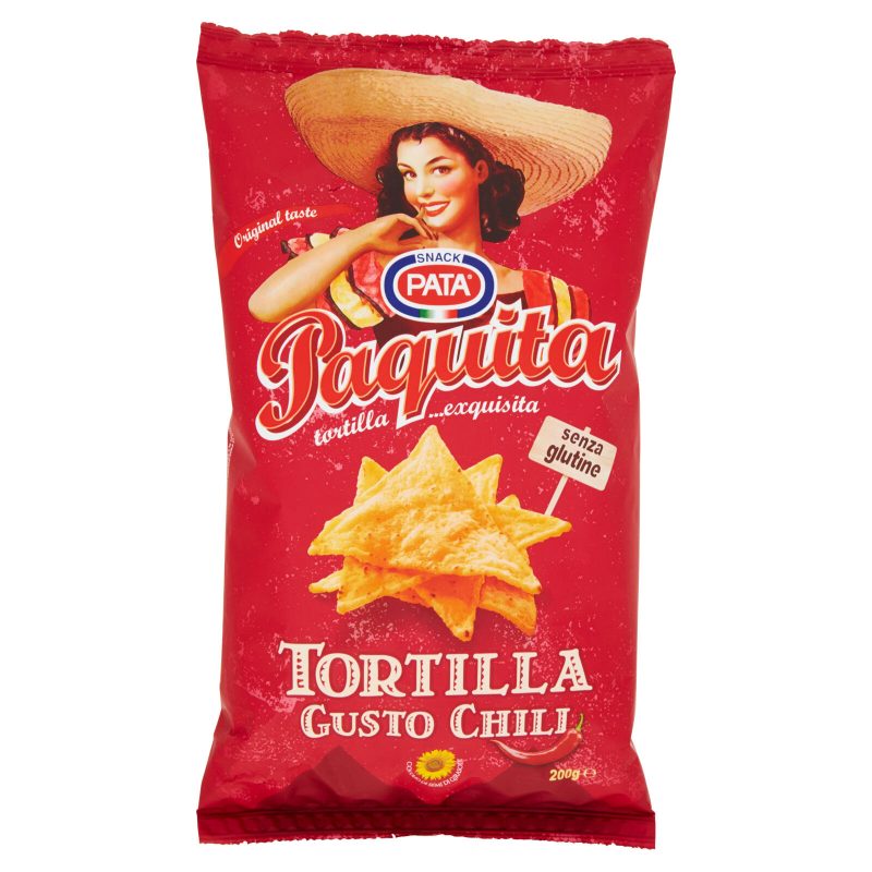 Pata Paquìta Tortilla Gusto Chili 200 g