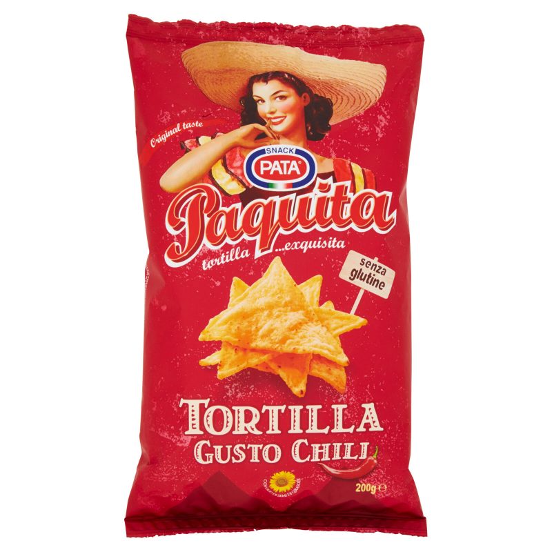 Pata Paquìta Tortilla Gusto Chili 200 g