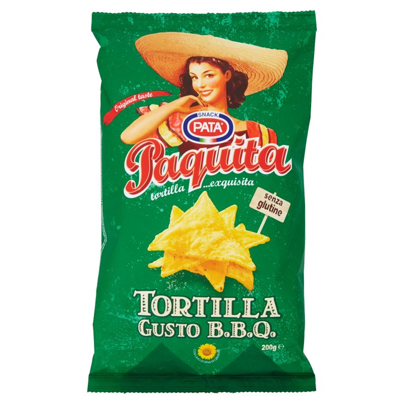 Pata Paquìta Tortilla Gusto B.B.Q. 200 g