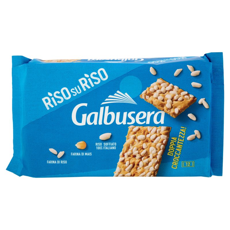 Galbusera RisosuRiso Doppia Croccantezza! 12 x 31,7 g