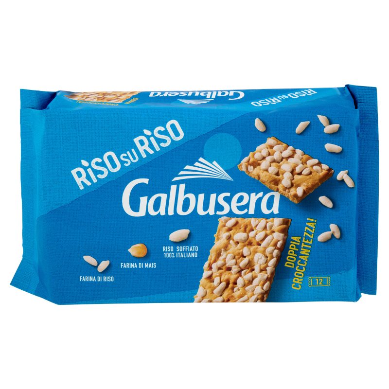 Galbusera RisosuRiso Doppia Croccantezza! 12 x 31,7 g