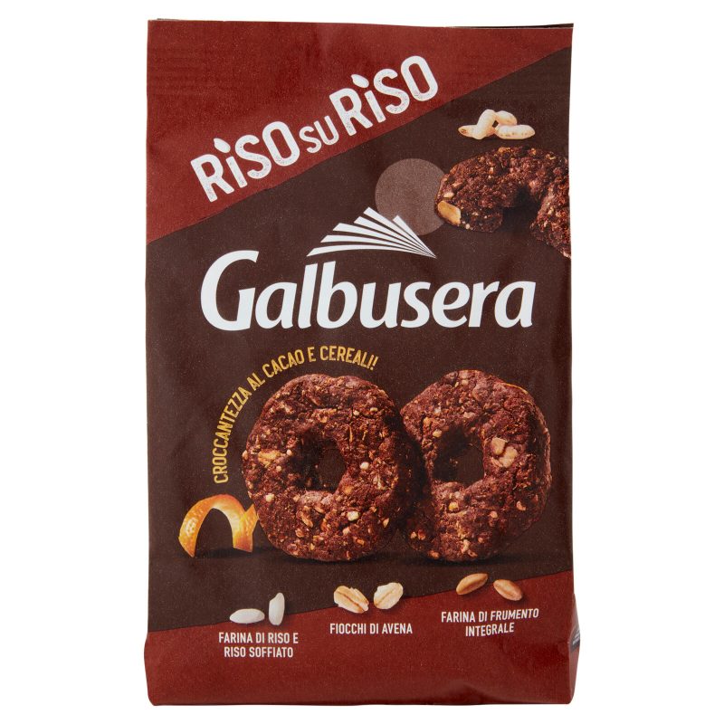 Galbusera RisosuRiso Croccantezza al Cacao e Cereali! 290 g