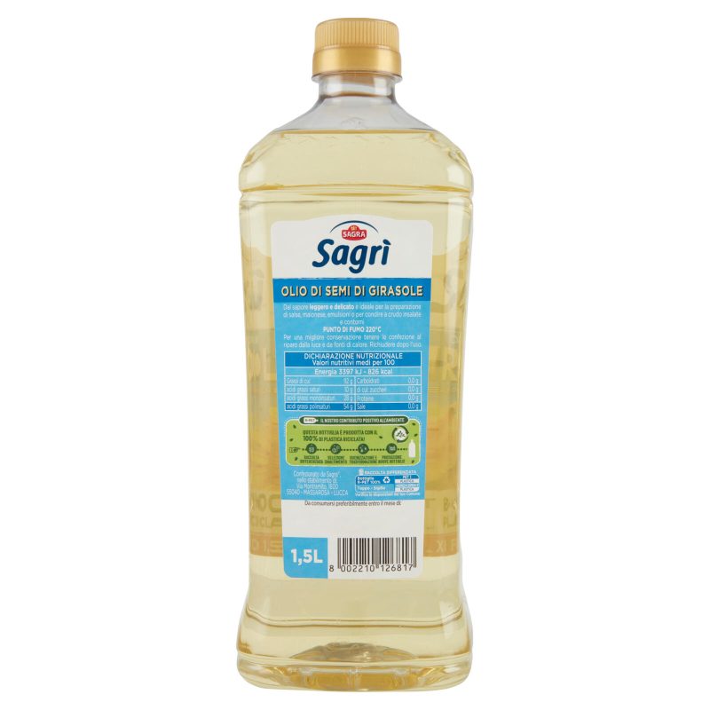 Sagra Sagrì Olio di Semi di Girasole 1,5 L