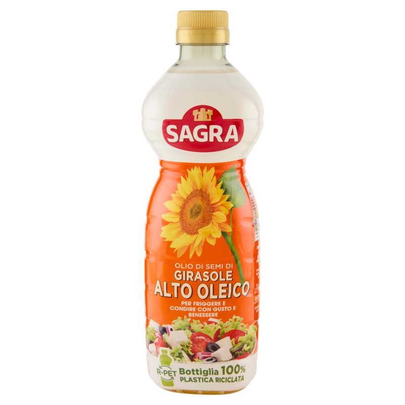 Sagra Olio di Semi di Girasole Alto Oleico 1 L