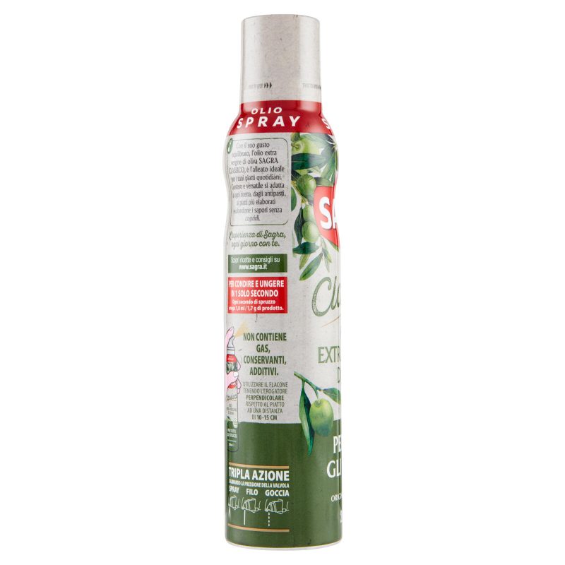 Sagra Classico Olio Extra Vergine di Oliva Olio Spray 200 ml