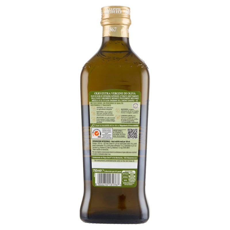 Filippo Berio Classico Olio Extra Vergine di Oliva 750 ml