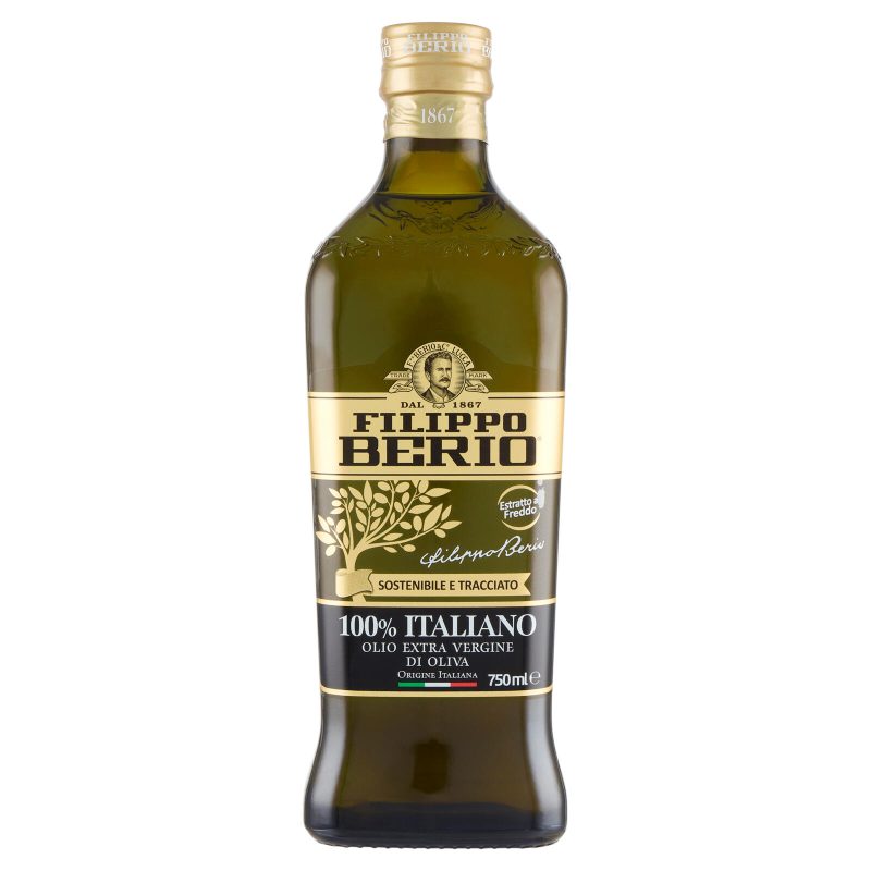 Filippo Berio 100% Italiano Olio Extra Vergine di Oliva 750 ml