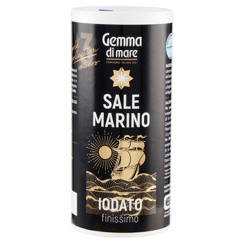 Gemma di mare Sale Marino Iodato finissimo 125 g