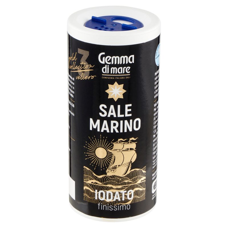 Gemma di mare Sale Marino Iodato finissimo 125 g