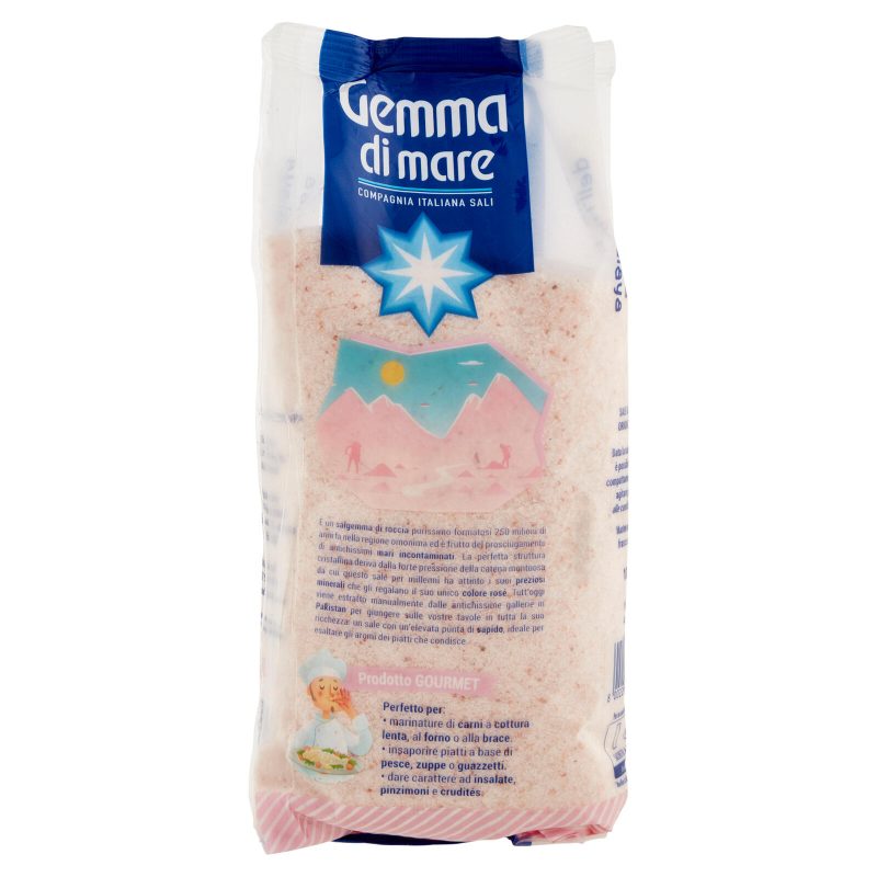 Gemma di mare Gli Integrali Sale Rosa dell'Himalaya Fino 1000 g