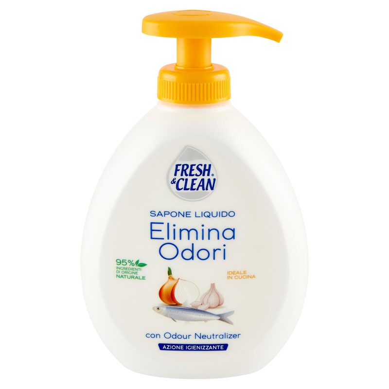 Fresh & Clean Sapone Liquido Elimina Odori 300 ml