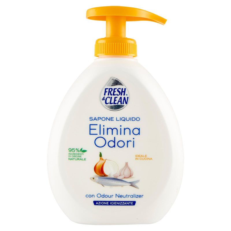 Fresh & Clean Sapone Liquido Elimina Odori 300 ml