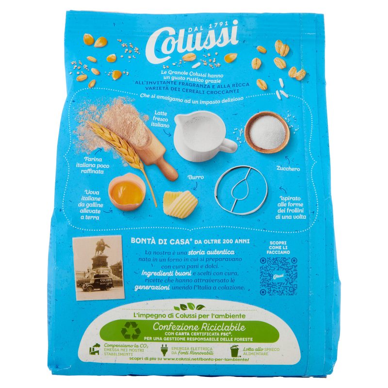 Colussi Granole Integrali con Cereali Croccanti 500 g