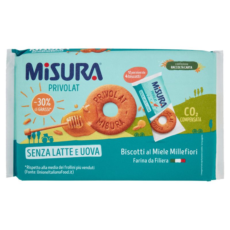 Misura Privolat Biscotti al Miele Millefiori 400 g