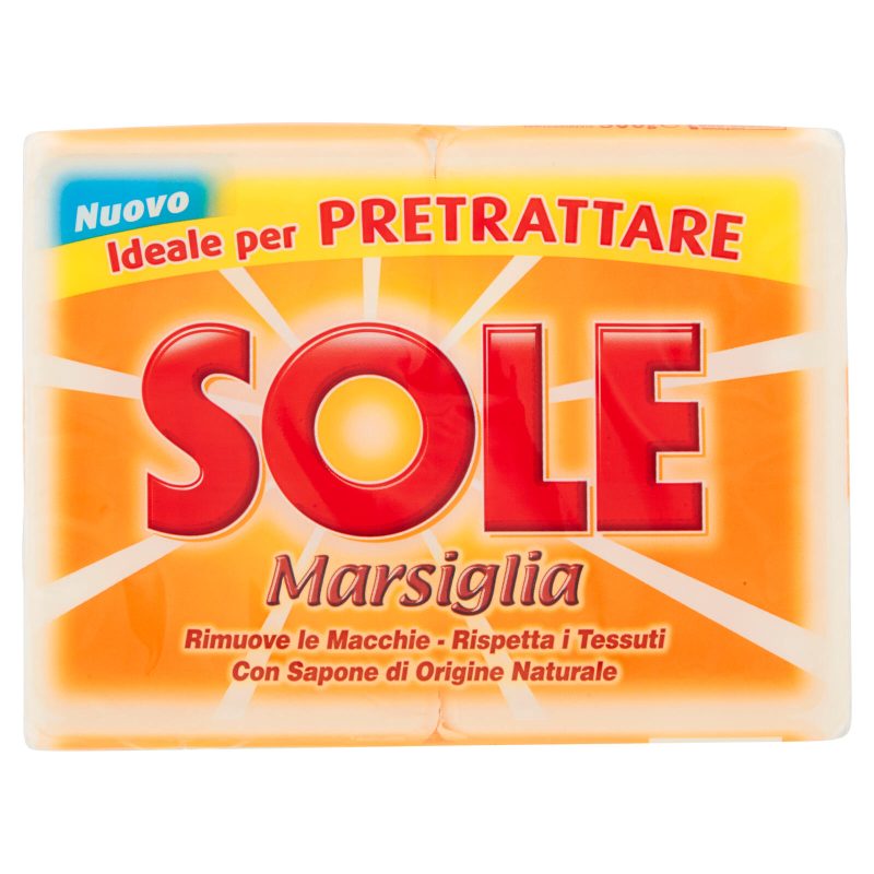 Sole Sapone per bucato Bianco 2 x 250 gr