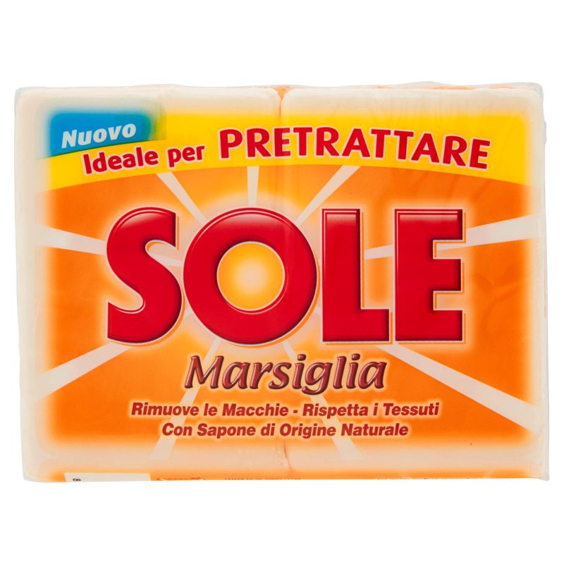 Sole Sapone per bucato Bianco 2 x 250 gr