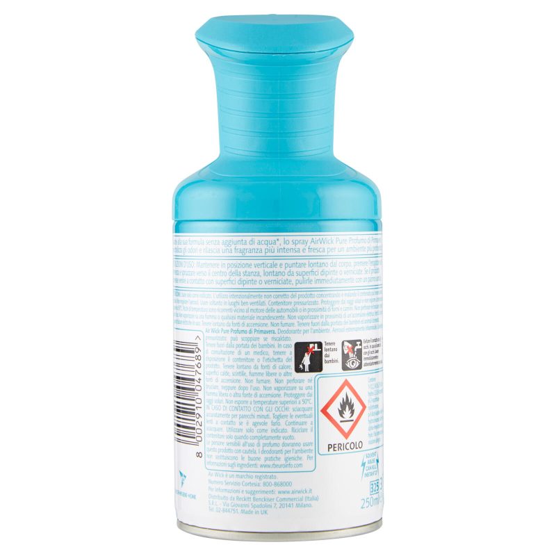 Air Wick Pure Profumo di Primavera Spray Automatico per Ambienti Ricarica 250 ml