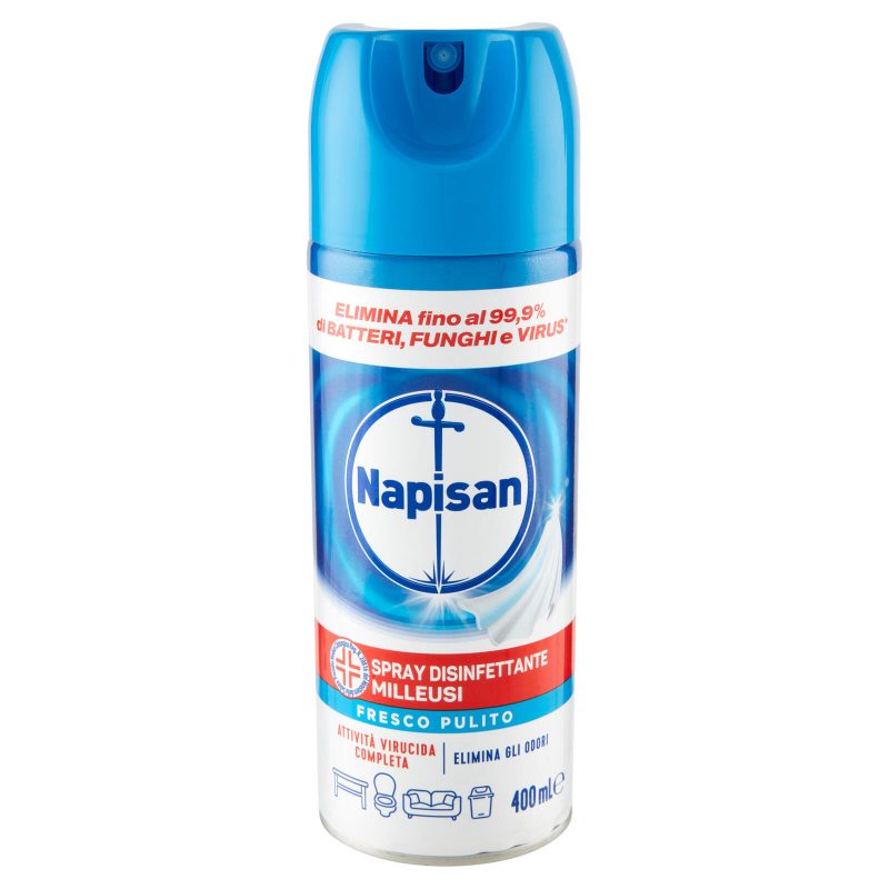 Napisan Spray Disinfettante Milleusi Fresco Pulito 400 ml