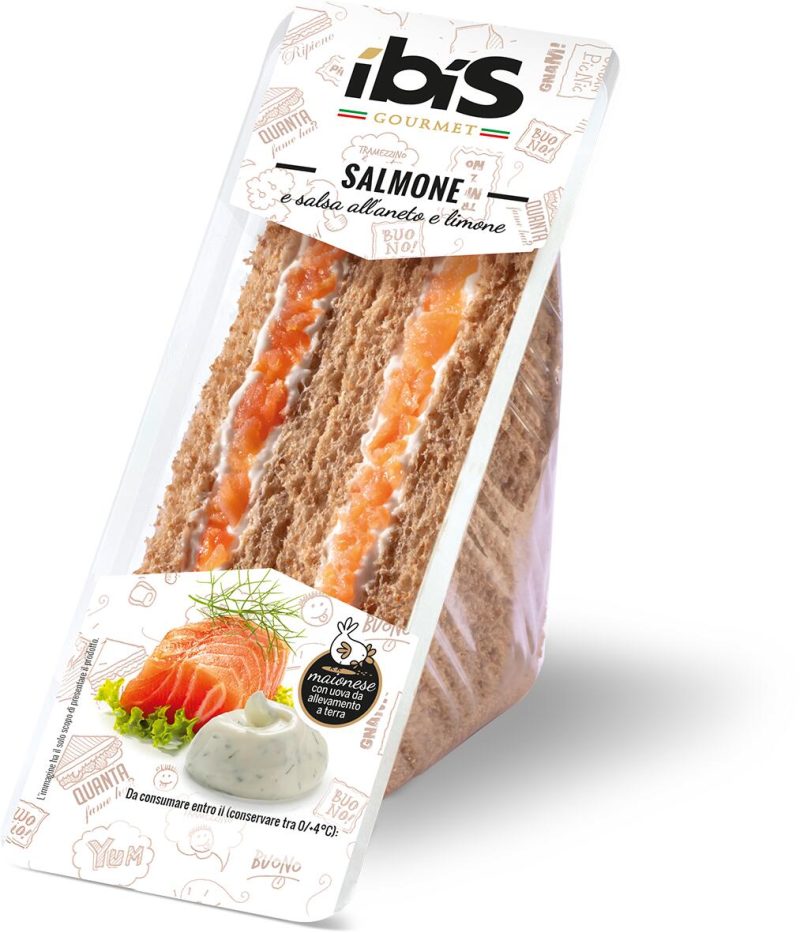 Ibis Gourmet Salmone e maionese 150 g