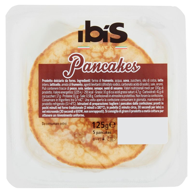 ibis Snack Pancakes 5 pancakes 125 g