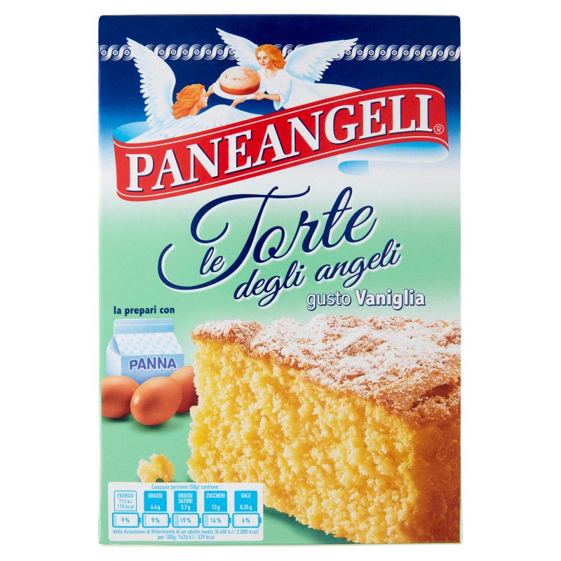 PANEANGELI le Torte degli angeli gusto Vaniglia 410 g