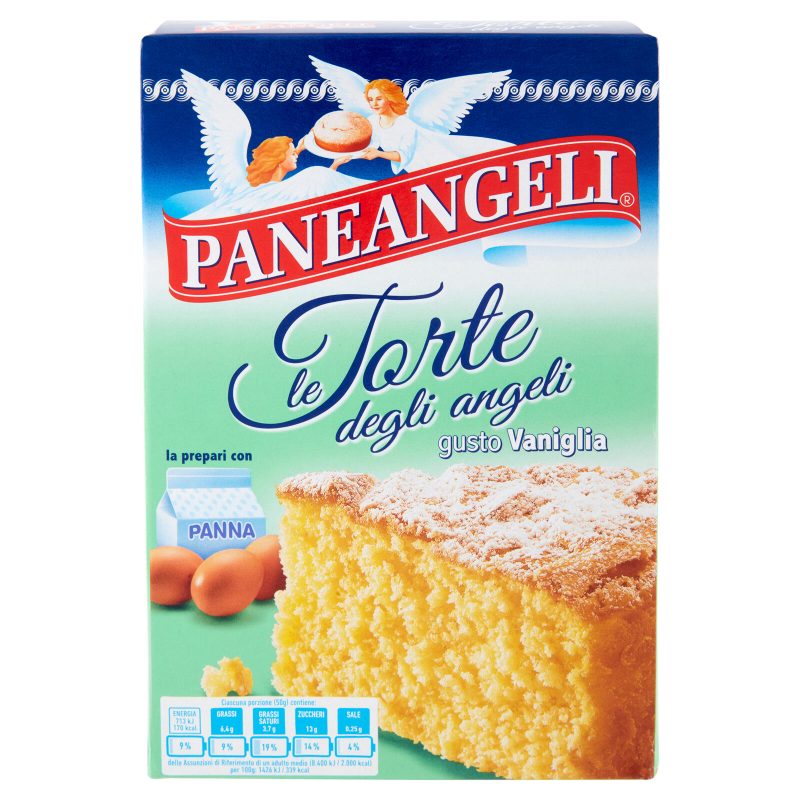 PANEANGELI le Torte degli angeli gusto Vaniglia 410 g