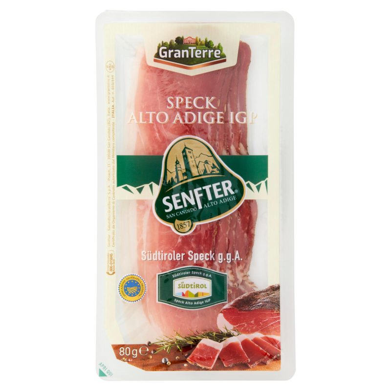 GranTerre Speck Alto Adige IGP 80 g