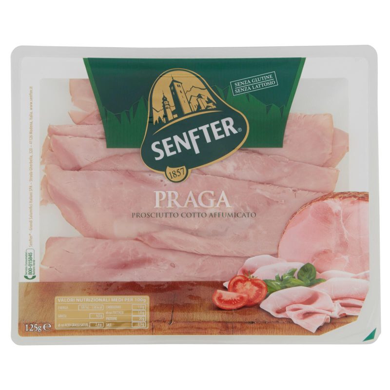 Senfter Praga Prosciutto Cotto Affumicato 125 g