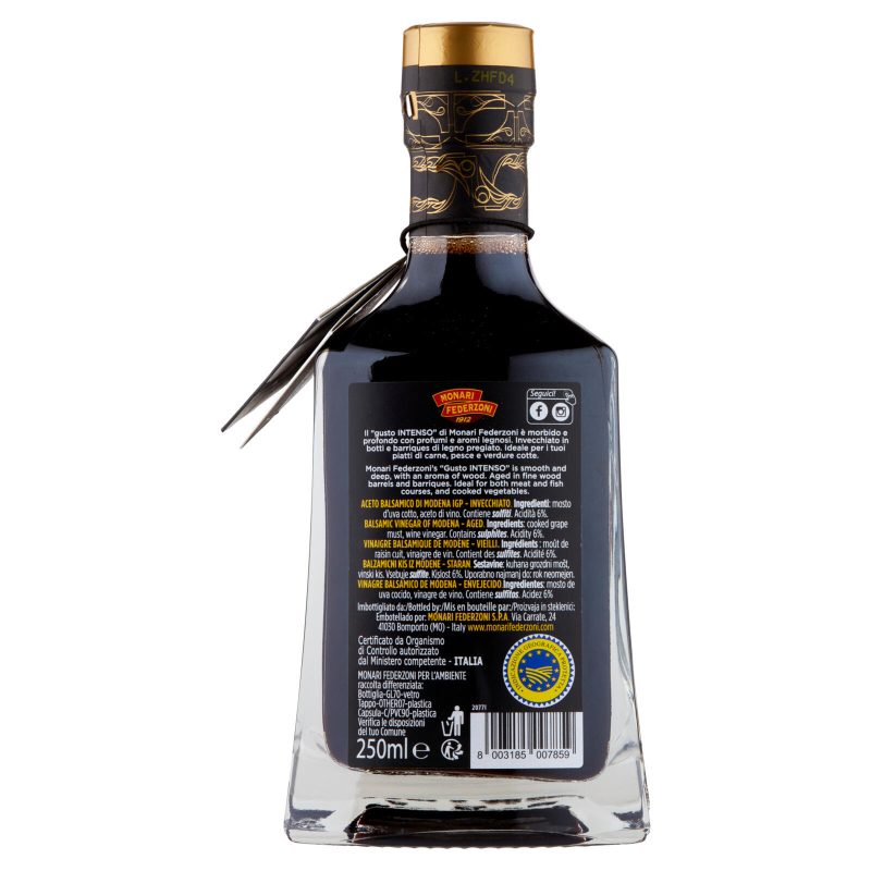 Monari Federzoni Aceto Balsamico di Modena IGP Invecchiato Gusto Intenso 250 ml