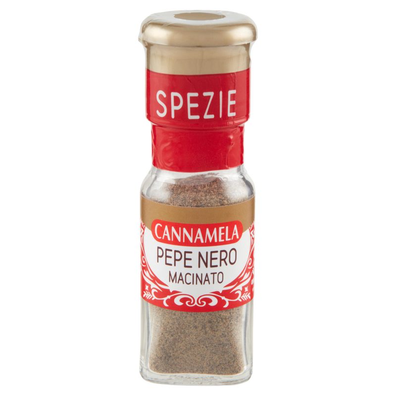 Cannamela Spezie Pepe Nero Macinato 28 g