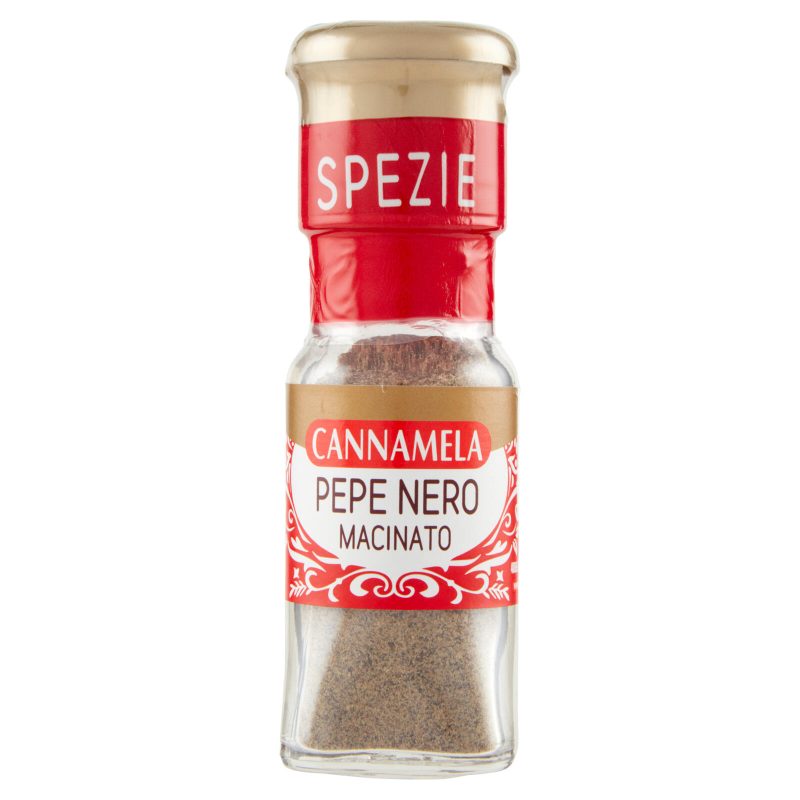 Cannamela Spezie Pepe Nero Macinato 28 g