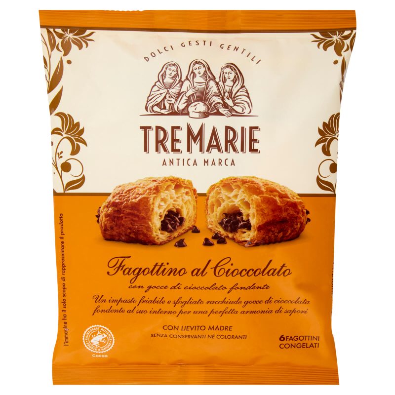 Tre Marie Fagottino al Cioccolato 6 x 65g