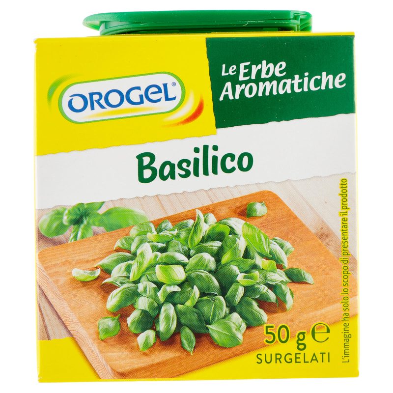 Orogel Le Erbe Aromatiche Basilico Surgelati 50 g