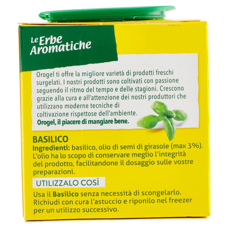 Orogel Le Erbe Aromatiche Basilico Surgelati 50 g