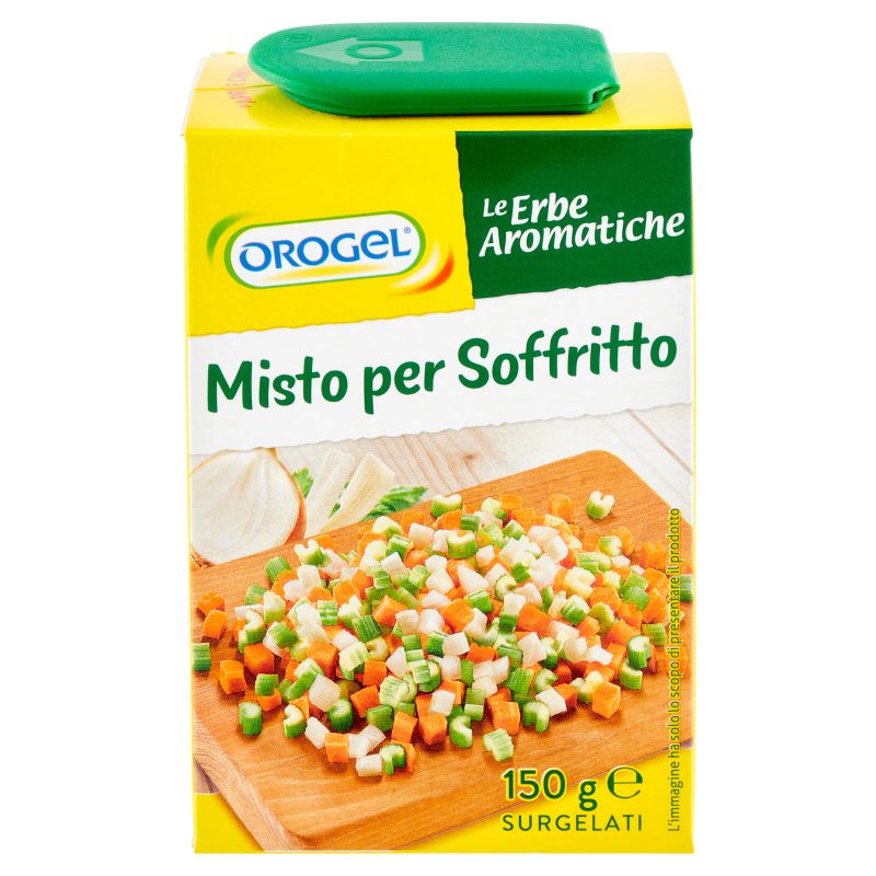 Orogel Le Erbe Aromatiche Misto per Soffritto Surgelati 150 g