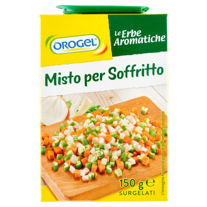 Orogel Le Erbe Aromatiche Misto per Soffritto Surgelati 150 g