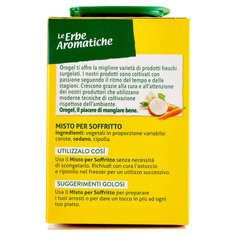 Orogel Le Erbe Aromatiche Misto per Soffritto Surgelati 150 g