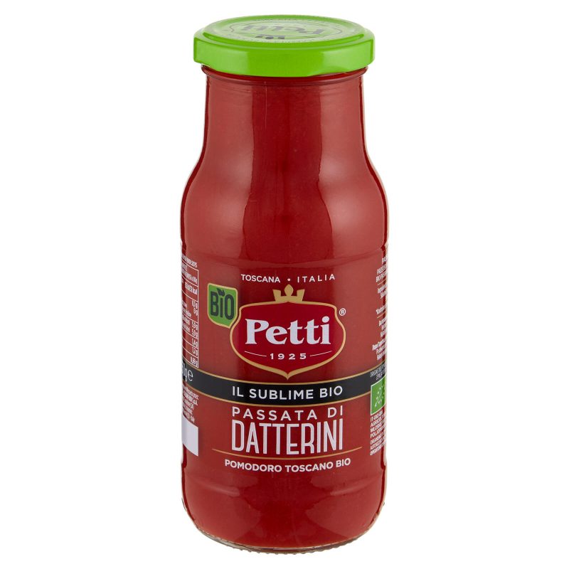 Petti "Il sublime" - passata di datterini biologici - Pomodoro biologico toscano - 350g