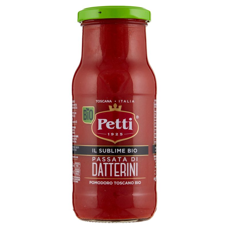 Petti "Il sublime" - passata di datterini biologici - Pomodoro biologico toscano - 350g