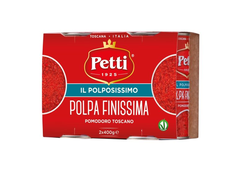 Petti "Il polposissimo" - polpa di pomodoro finissima - Pomodoro toscano - 2x400g