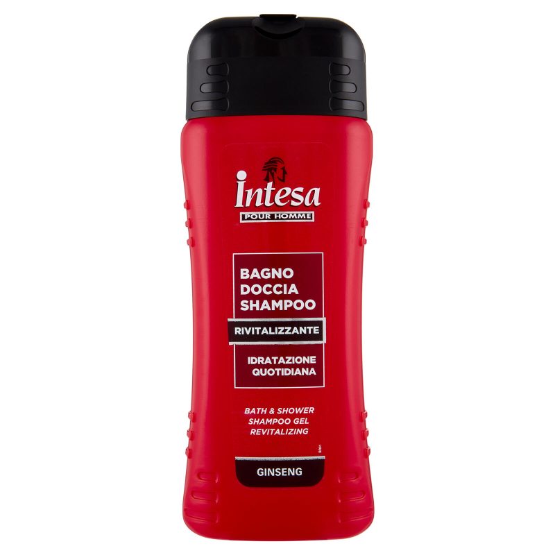 Intesa Pour Homme Bagno Doccia Shampoo 
Rivitalizzante Ginseng
500 ml