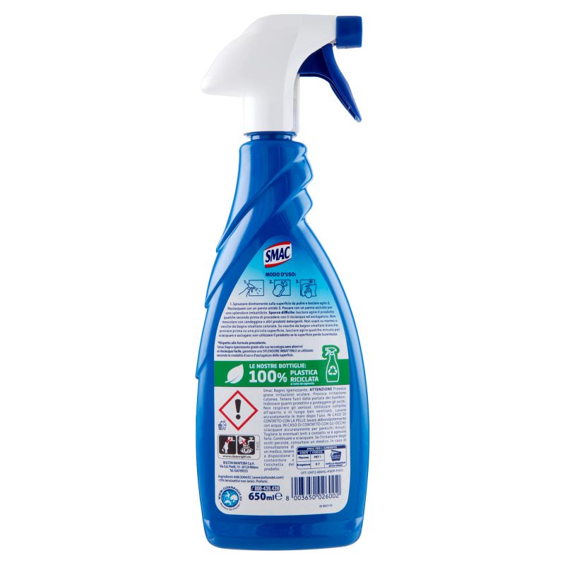 Smac Bagno igienizzante 650 ml