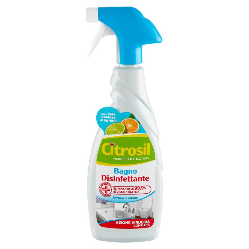 Citrosil Home Protection Bagno Disinfettante con vere essenze di agrumi 650 ml