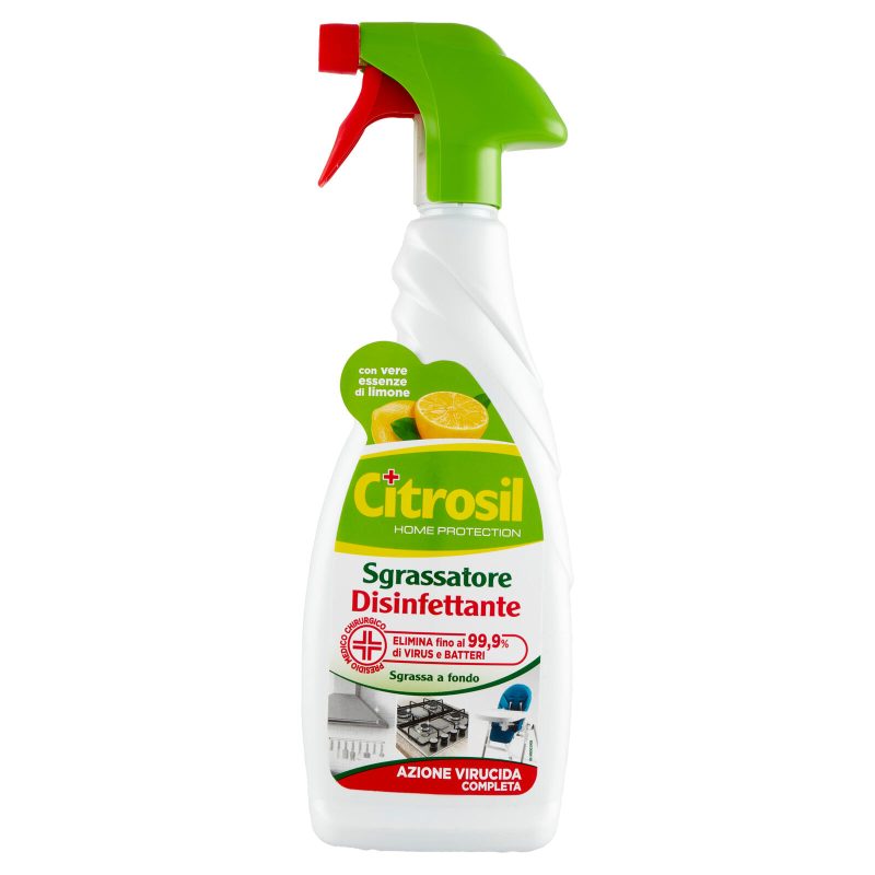 Citrosil Home Protection Sgrassatore Disinfettante con vere essenze di limone 650 ml