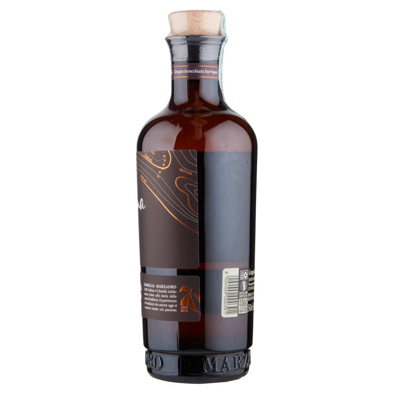 Marzadro Trentina Grappa Barrique Morbida 50 cl