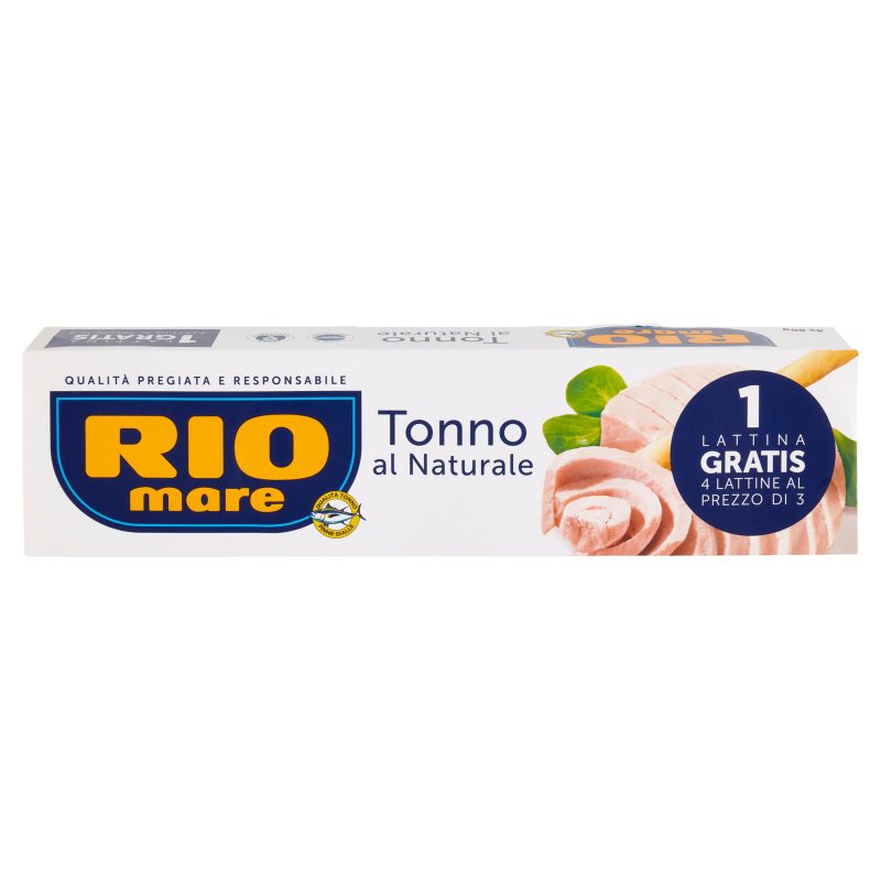 Rio mare Tonno al Naturale 4 x 80 g