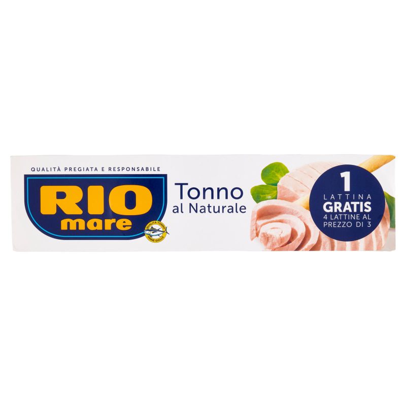 Rio mare Tonno al Naturale 4 x 80 g